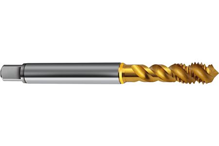 Metric Coarse TiN Coated Spiral Flute Taps | Guhring